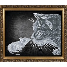 Схема для вышивки бисером «Кошки-мышки» (Схема или набор)